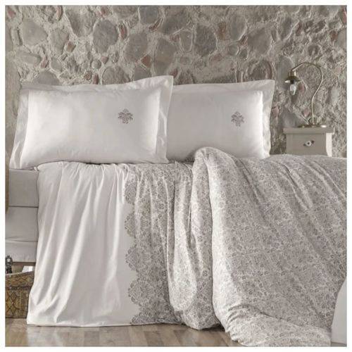 TURKISH DUVET COVER SET ***EXQUISITE *100% Cotton Duvet Cover Set QUEEN -KING AND SUPER KING SIZE SE