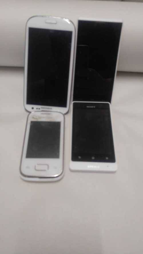 4*MOBILES*SAMNSUNG GALAXY S3.SONY EXPERIA*ZTE &SAMSUNG GALAXY POCKET* MOBILES*UNTESTED*SOLD 4 SPARES