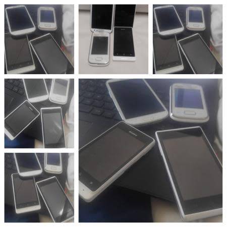 4*MOBILES*SAMNSUNG GALAXY S3.SONY EXPERIA*ZTE &SAMSUNG GALAXY POCKET* MOBILES*UNTESTED*SOLD 4 SPARES
