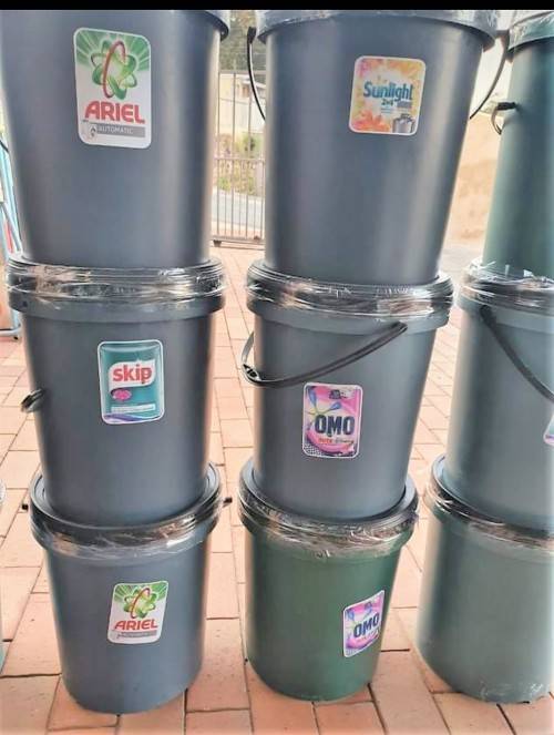BULK BRANDED WASHING POWDER WOW13-14 KG IN 20 LTRE BUCKET.OMO*SUNLIGHT*ARIEL*SKIP &MAQ BID IS FOR 1