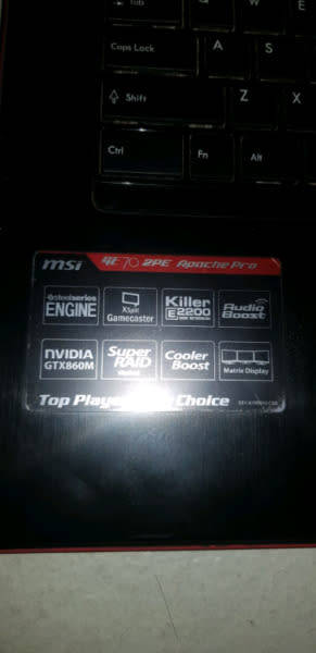 MSI GE70 2PE - 16GB Ram - 1TB - i7 CPU Gaming/Design edition