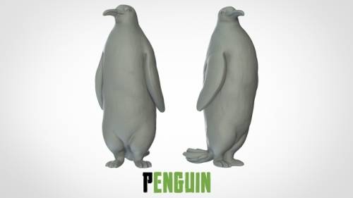 1:72 - Penguin (5 Pack)
