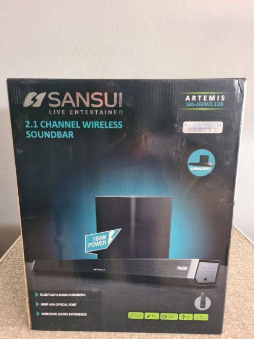 (Brand New) Sansui ARTEMIS 2.1 Channel Sound Bar