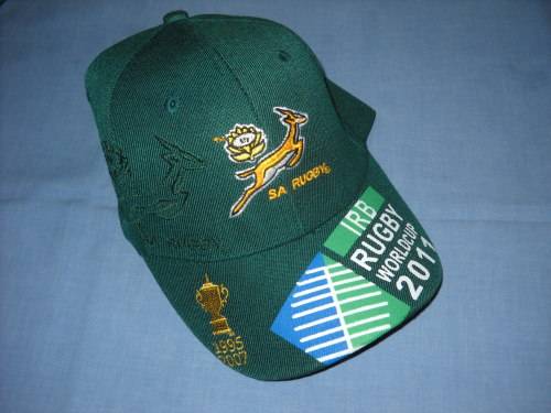 SA RUGBY - Springbok Cap - IRB Rugby Worldcup 2011