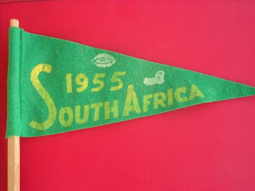 Rugby Pennant - Springbok Rugby 1955 - Rare Item