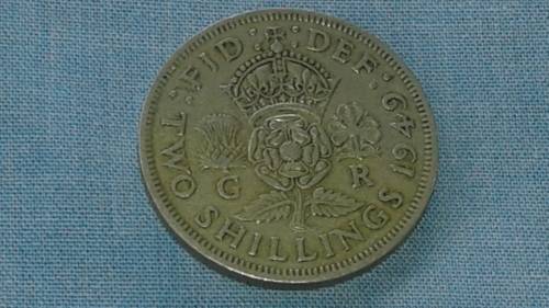 British Coin - 2 Shilling 1949
