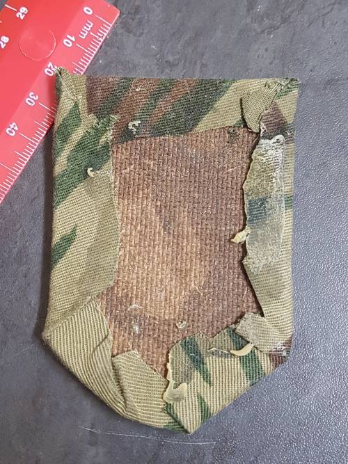 SADF - Signal 5 Camo Shoulder Flash (No Pins)