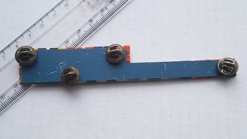 SADF - SA MILITARY MEDALS BREAST BAR-STRIPS