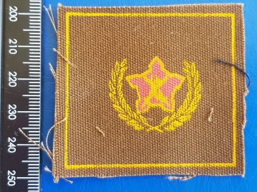SADF - SA MILITARY SPRINGBOK 5 YEARS VOLANTEER SERVICE BADGE