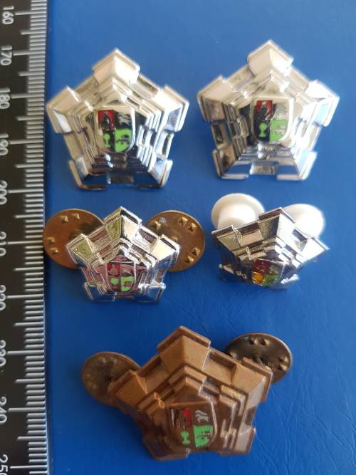 SADF - SA MILITARY - MAJOR RANK CASTLES - LOT