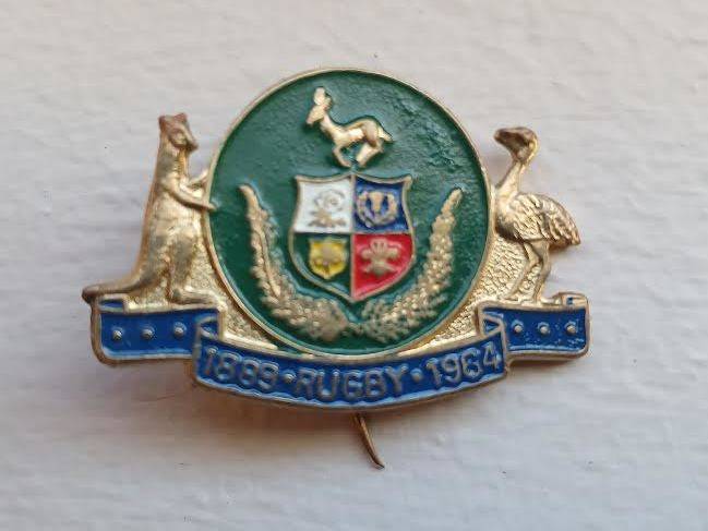 Springbok Rugby Players Pin / Badge 1964