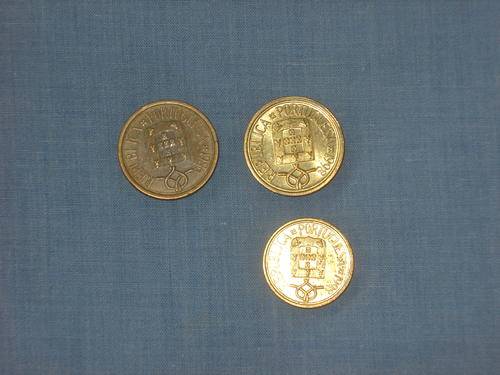 Coins Lot of 3 Coins: Portugal - Circulated