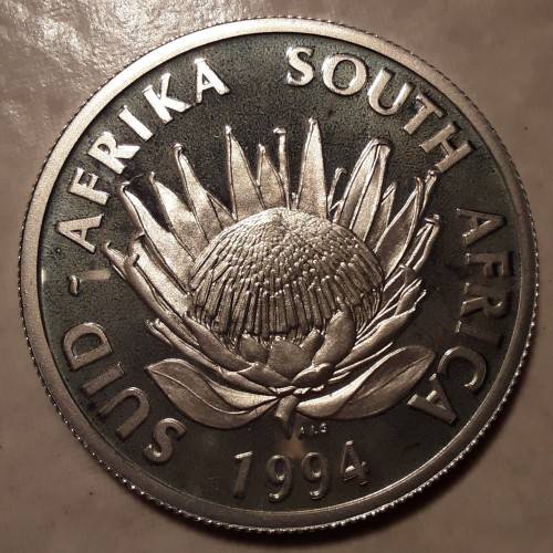1994 SILVER R1, PROOF or UNC, in CAPSULE.