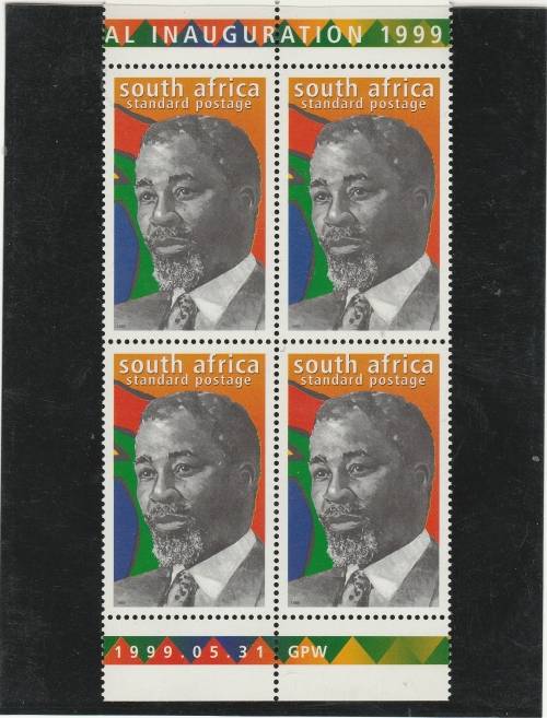 1999 MBEKI INAUGURATION STANDARD POST