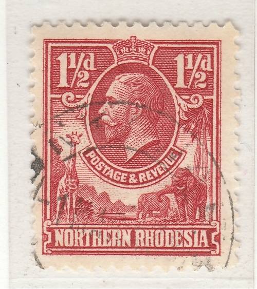 NORTHERN  RHODESIA GEORGE V 1 and half d