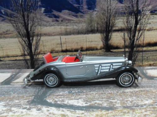STUNNING MATCHBOX NO Y - 20  1937  MERCEDES 540K - "MODELS OF YESTERYEAR"  MINT IN GOOD  DISPLAY BOX
