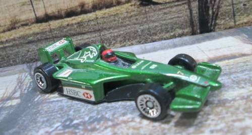 RARE , STUNNING 2000 HOT WHEELS  JAGUAR F1 RACING CAR - GOOD CONDITION  -  NO BOX