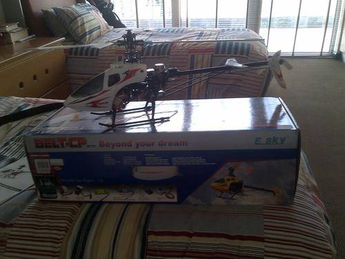 6ch rc Helicopter E-sky belt-cp