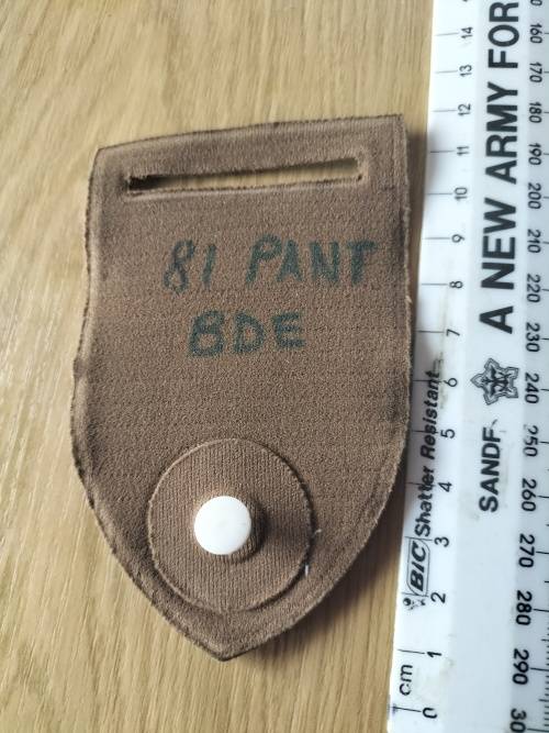 SADF 81 Armoured Brigade Tupper