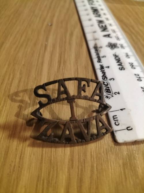 WW1 era 1 South African Field Artillery Badge