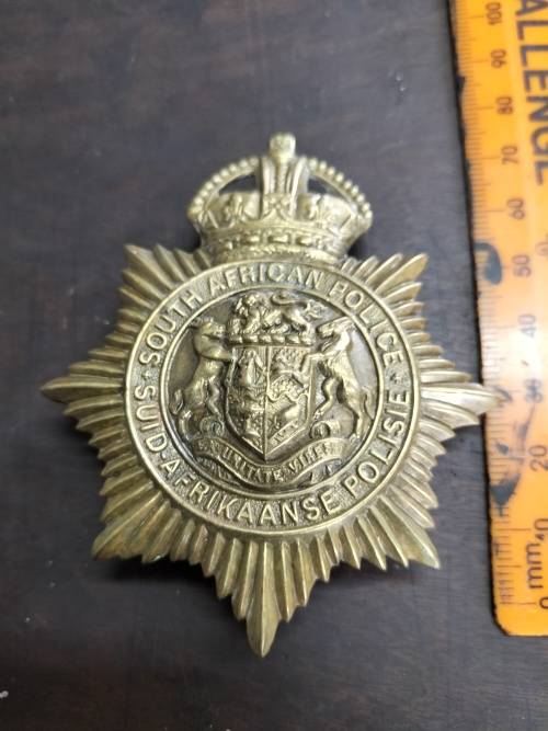 Old South African Police Badge