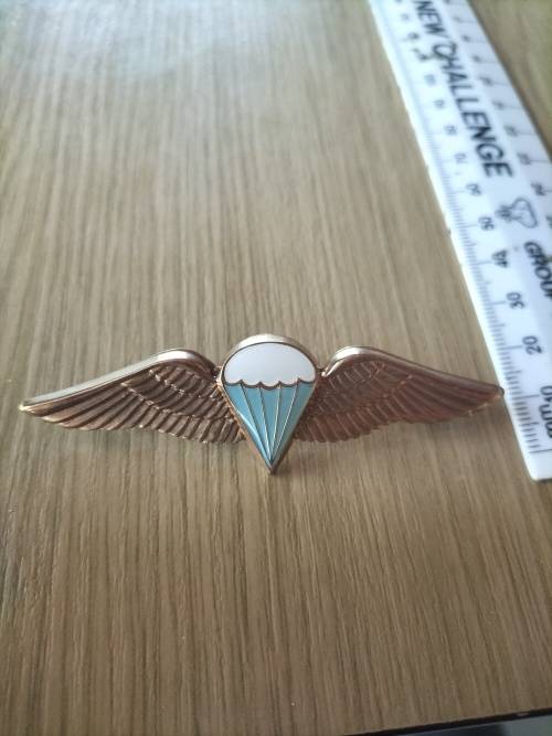 SA Parachute Basic Paratrooper Full Size Wing