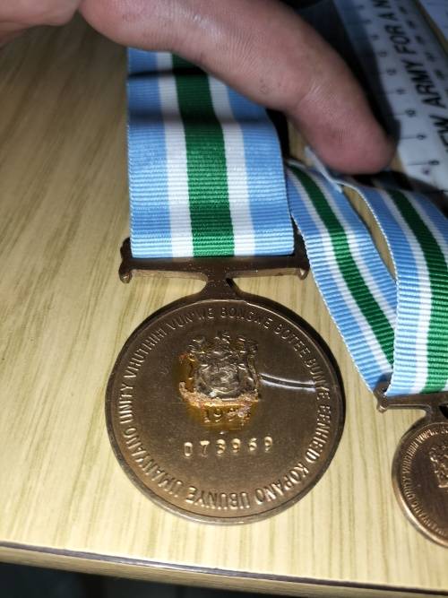 SADF/SANDF Unitas Medal Set