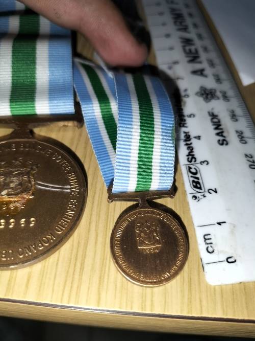 SADF/SANDF Unitas Medal Set