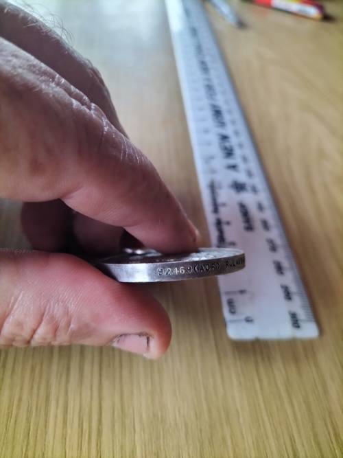 WW2 Medal issued to 92469(ACF) R. Laubscher