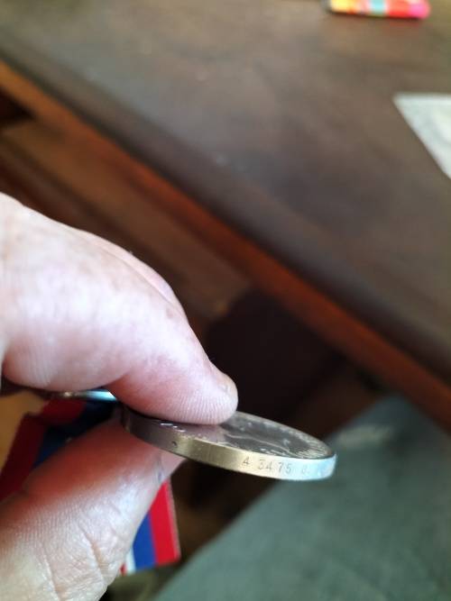 WW2 Medal issued to 43475 G.C. Johnson