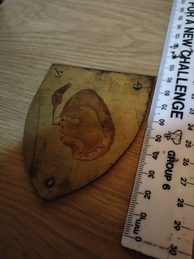 SADF North West Command Sports Plaque Badge (1x pin missing)