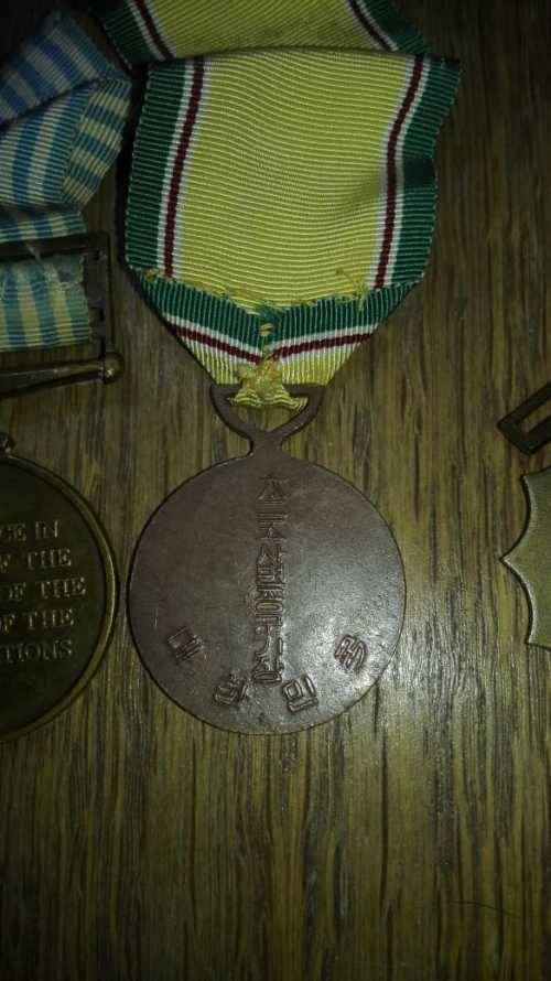 Rare!!! Korean War - SAAF Medal Lot - Issued to A. R. Page (One bid for Everything)