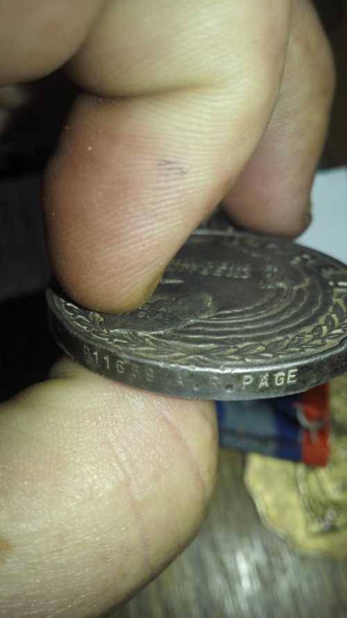 Rare!!! Korean War - SAAF Medal Lot - Issued to A. R. Page (One bid for Everything)