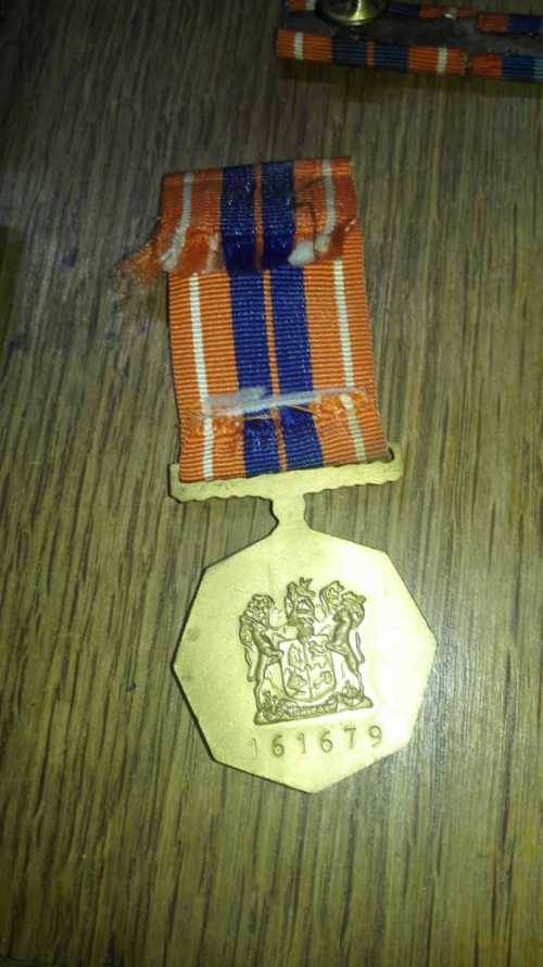 Rare!!! Korean War - SAAF Medal Lot - Issued to A. R. Page (One bid for Everything)