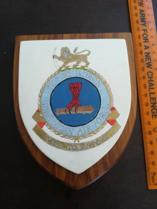 Rhodesian Air Force No:3 Squadron Plaque