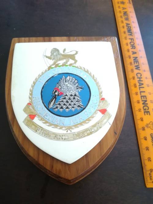 Rhodesian Air Force No:5 Squadron Plaque