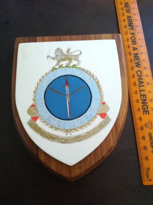 Rhodesian Air Force No:7 Squadron Plaque
