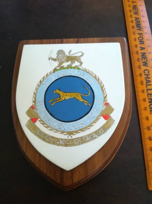 Rhodesian Air Force No:1 Squadron Plaque