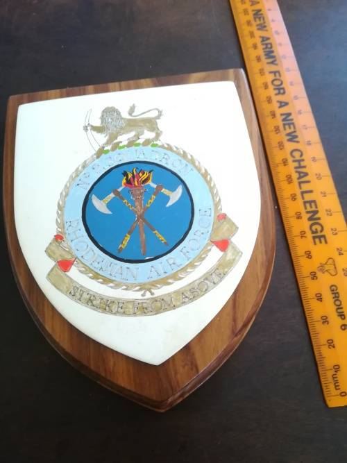 Rhodesian Air Force No:2 Squadron Plaque