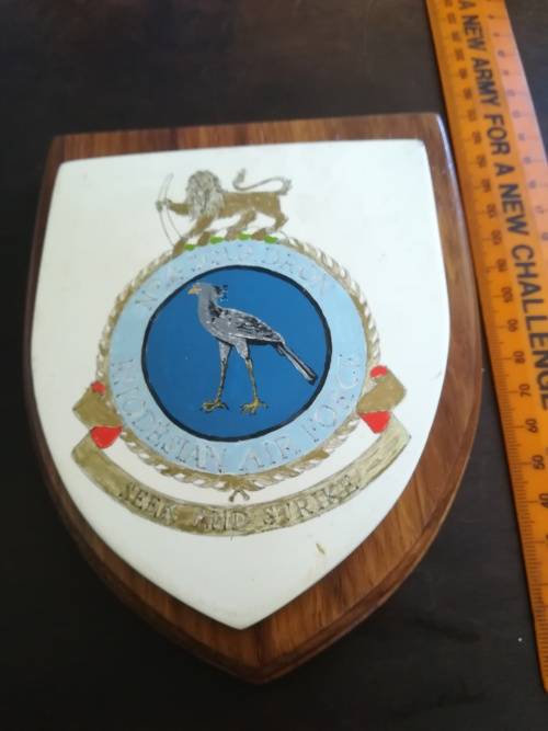 Rhodesian Air Force No:4 Squadron Plaque