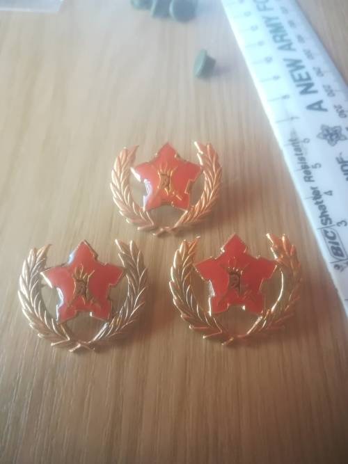 SADF 5 Year Voluntary Service Badges LOT (3x Items)