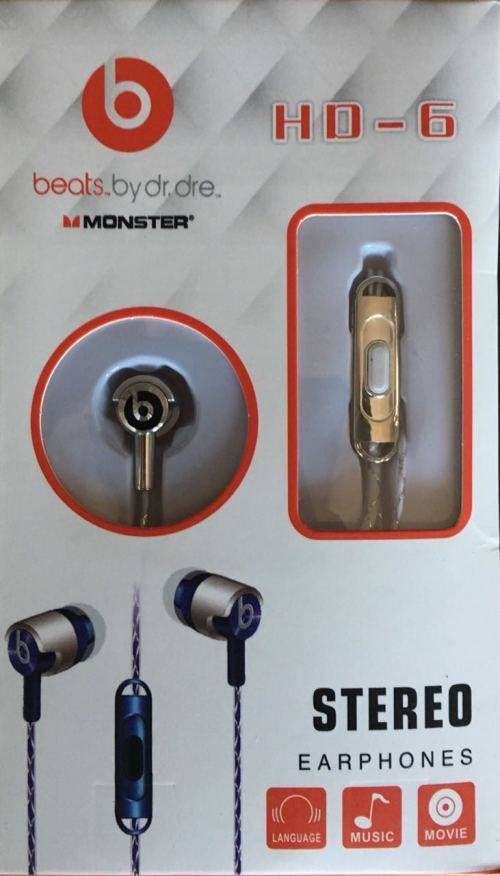 beats by dr. dre - HD 6 Earphones
