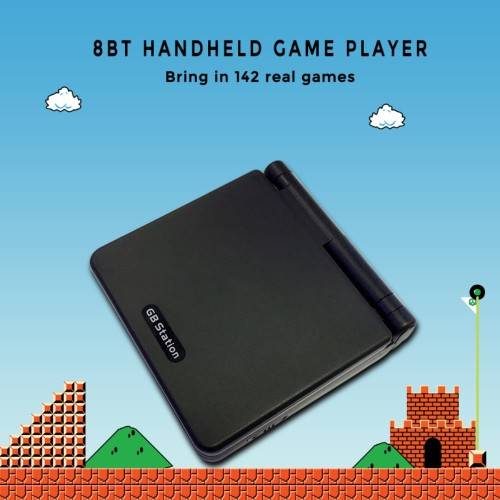 Gameboy GB Station SP Light Handheld Console with over 1000 Games.