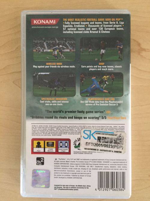 Pro Evolution Soccer 5 (PSP)