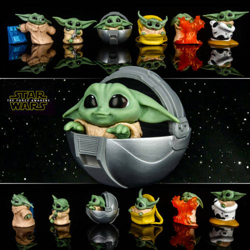 Grogu (Baby Yoda) Figurine Set 2 - Free shipping