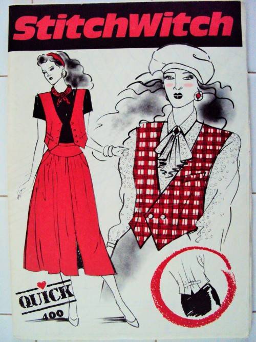 Stitchwitch Waistcoat and skirt  Size 6-22