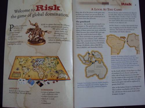 RISK The game of global domination 2-6 players  Ages 10+ Complete with Rules Hasbro Parker Bros Good