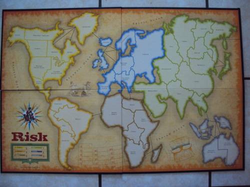 RISK The game of global domination 2-6 players  Ages 10+ Complete with Rules Hasbro Parker Bros Good
