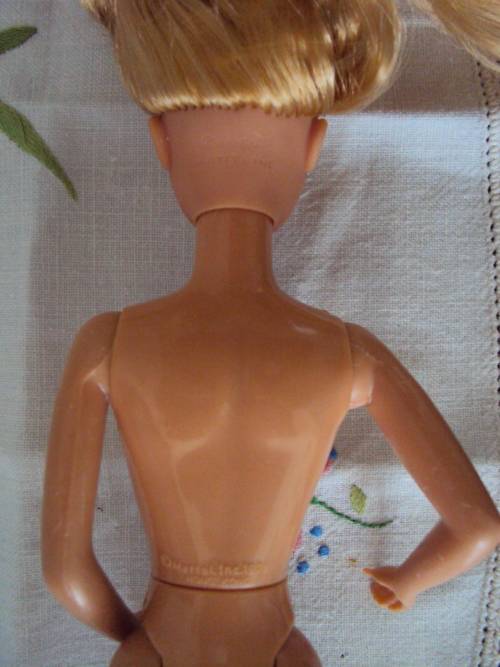 VINTAGE 1984 Mattel Skipper Barbie's sister, click bend legs, twist waist VGC, long thick hair