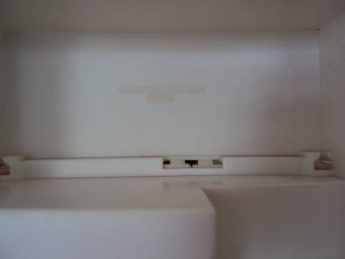 Vintage Barbie doll fridge 1994 Mattel with extras, no shelves inside fridge